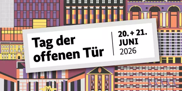 Grafik zum Tag der offenen T&uuml;r der Bundesministerien