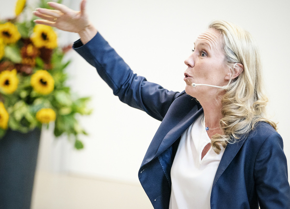 Nach der Pause geht es weiter mit der Motivationsfrau Nicola Fritze.