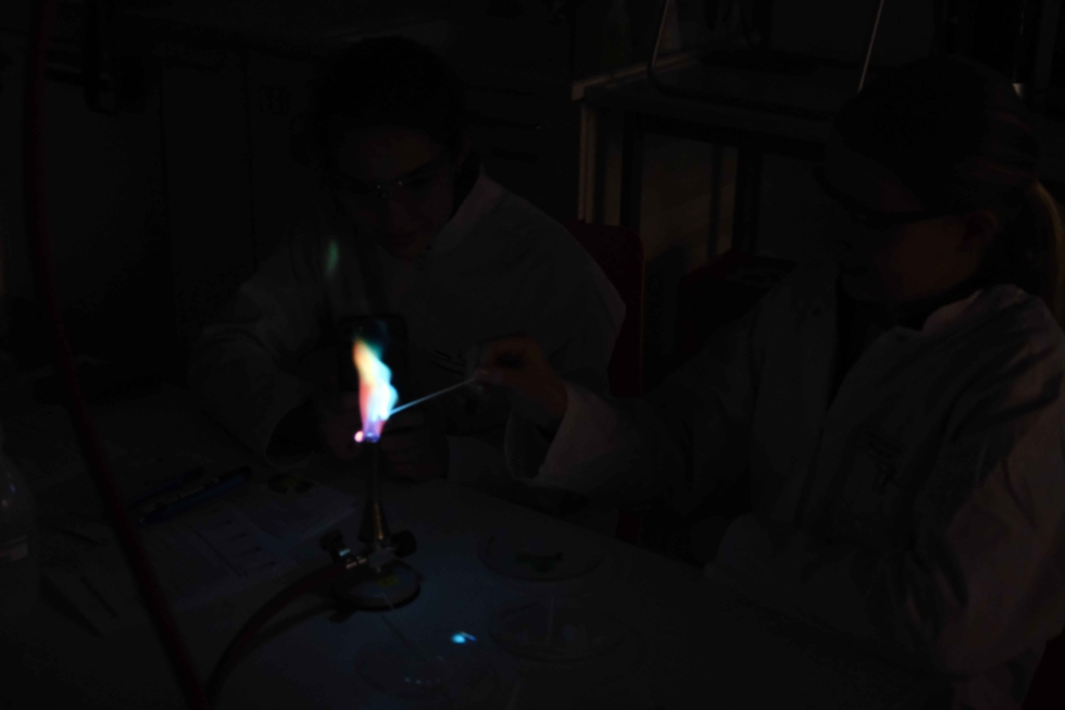 Blaue Flamme - Bunsenbrenner