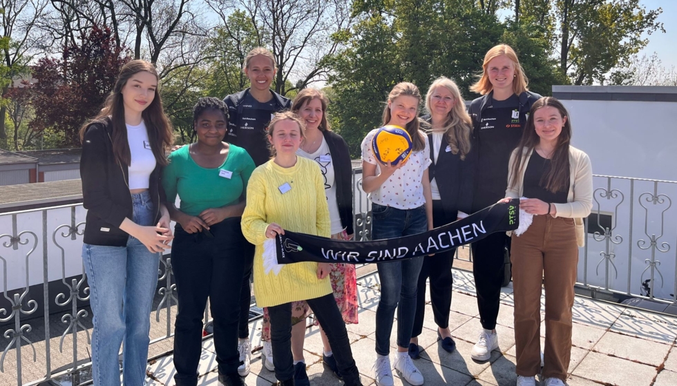 Gruppenbild vom Girls'Day bei Roskopf